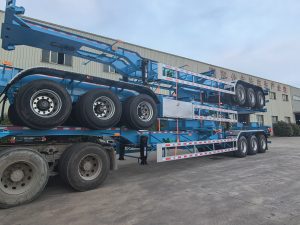 12M Container Skeletal Semi Trailer