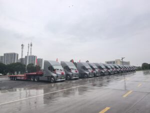 3 Axle Flatbed Trailer to hangzhou