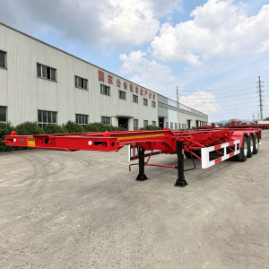 3 Axle 20/40FT Skeletal Trailer