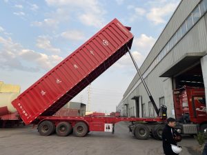 3 Axle Dump Semi Trailer